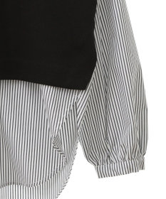 AMERICAN HOLIC ＳＥＴ　イージーケアロングシャツ＋ポンチベスト