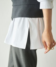 #Newans ビスチェレイヤーシャツ