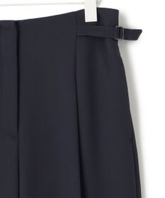 ICB 【2WAY・WEB限定・洗える】シルフィルダブルクロス サスペンダーパンツ