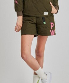 PW CIRCULUS 【WOMEN】ひょうたんキルティング中綿ショートパンツ