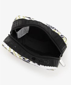 LeSportsac SQUARE COSMETIC/ピクセルスクランブルチェック