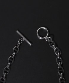 WEGO Mステンレスマンテルチェーンネックレス