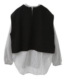 AMERICAN HOLIC ＳＥＴ　イージーケアロングシャツ＋ポンチベスト