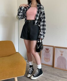 WEGO デニムショートパンツ