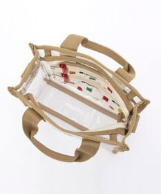 LeSportsac CLEAR MINI N/S TOTE/ハリボーゴールドベアーズ/クリア