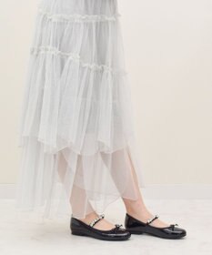 Bridget Birkin 【Bridget Birkin】ビジューストラップバレエシューズ