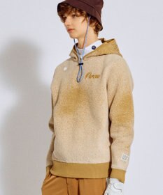 PW CIRCULUS 【手洗い洗濯可】【MEN】グラデーションニットフーディ ゴルフ