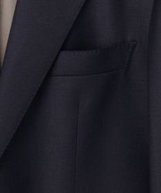 GOTAIRIKU 【御幸毛織/オリジナル素材】Super160’S 定番 ネイビーブレザー(25年秋冬モデル)