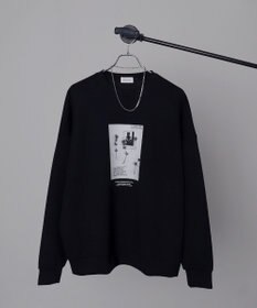 WEGO 【２点セット】アクセ付きフォトグラフィックプルオーバー