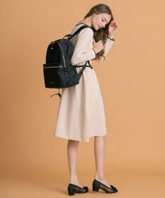 TOCCA 【A4サイズ対応・撥水・PCポケット付き】SIDE RIBBON BACKPACK バックパック