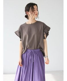 CRAFT STANDARD BOUTIQUE 袖ギャザーフレアプルオーバー