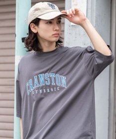 WEGO 【接触冷感/ユニセックス着用ITEM】カレッジロゴグラフィックT（SS）