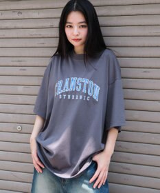 WEGO 【接触冷感/ユニセックス着用ITEM】カレッジロゴグラフィックT（SS）