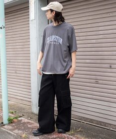 WEGO 【接触冷感/ユニセックス着用ITEM】カレッジロゴグラフィックT（SS）