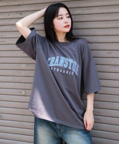 WEGO 【接触冷感/ユニセックス着用ITEM】カレッジロゴグラフィックT（SS）