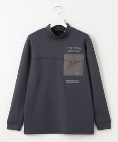 PW CIRCULUS 【MEN】ポケット 長袖 モックネック シャツ