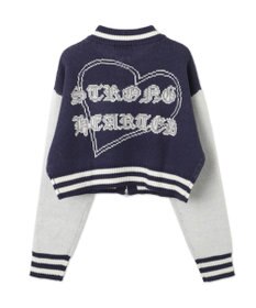 WEGO ニットショートスタジャン