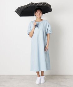 MOONBAT 【WEB限定/UV遮蔽率100％/晴雨兼用】POLO RALPH LAUREN （ポロ ラルフローレン）晴雨兼用日傘 折りたたみ傘 コンパクト 花柄