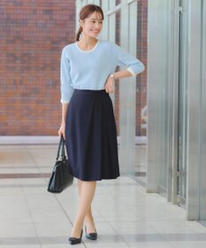 Tiaclasse 【ダブルクロス・洗える】アシメタックスカート