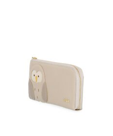 IBIZA アニマーダ　牛革　L字ファスナー長財布（フクロウ）