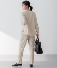 23区 【セットアップ対応/洗える】2WAYストレッチツイル ドロスト パンツ