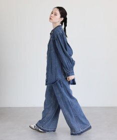 Green Parks ・ＳＵＧＡＲ　ＳＰＯＯＮ　ボリュームスリーブデニムシ