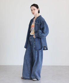 Green Parks ・ＳＵＧＡＲ　ＳＰＯＯＮ　ボリュームスリーブデニムシ