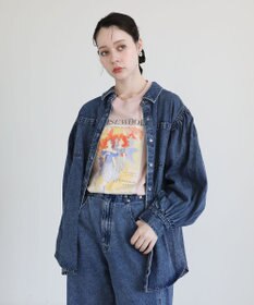 Green Parks ・ＳＵＧＡＲ　ＳＰＯＯＮ　ボリュームスリーブデニムシ