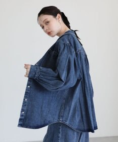 Green Parks ・ＳＵＧＡＲ　ＳＰＯＯＮ　ボリュームスリーブデニムシ