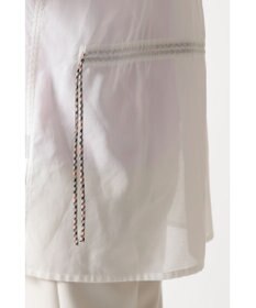 DAKS バックドローストリング コットンシャツ