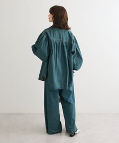 Green Parks ・ＳＵＧＡＲ　ＳＰＯＯＮ　ボリュームスリーブデニムシ