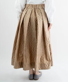 muuc 【土の凹凸を表現したナイロン素材】テレイン スカート
