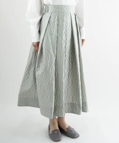 muuc 【土の凹凸を表現したナイロン素材】テレイン スカート