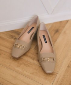 Bridget Birkin 【PARADIS COULEUR】スクエアトウメタルオーナメントパンプス