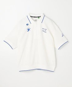 PW CIRCULUS 【WOMEN】ミニワッフル鹿の子ポロ ゴルフウェア レディース