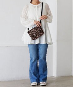 TOPKAPI 【TREASURE TOPKAPI】アニマルジャガード 2WAY ショルダーバッグ