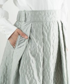 muuc 【土の凹凸を表現したナイロン素材】テレイン スカート