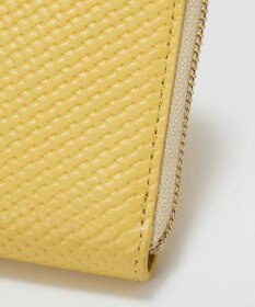 TOPKAPI 【TREASURE TOPKAPI】クロスエンボス レザー L字ファスナー 長財布