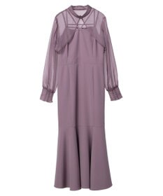 earth music&ecology ＳＥＴ２点シアーボレロ＋キャミワンピース