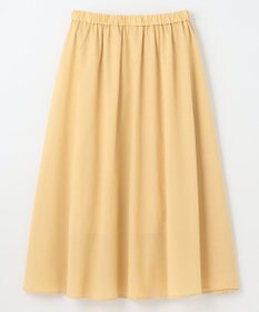 ANY 【大好評につき新色追加！/ウエストゴム】シャンブレーライクフレアスカート