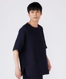 UCHINO クレープガーゼシンプルルームウェア ユニセックス