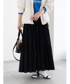 Te chichi コットンボイルティアードスカート《2026 spring catalog item》