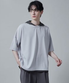 WEGO フェイクレイヤードフードT（S）