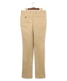 J.PRESS MEN 洗練されたデザインと機能性【ストレッチ】トリコチン ステムテーパード パンツ