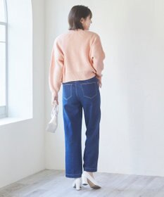 Feroux 【洗える】パール付き カーディガン