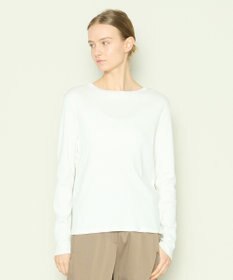 JOSEPH 【洗える】クリーミーリブ　ロングスリーブトップス