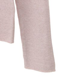 earth music&ecology レーシーハイネックリブプルオーバー