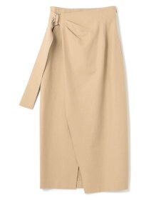 uncrave 【手洗い可】コットンリネンツイル スカート（uncrave WHITE）