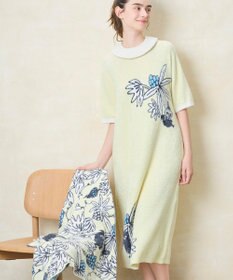 une nana cool 【ムーミン】MOOMIN × une nana ccol　なめらかふわふわワンピース