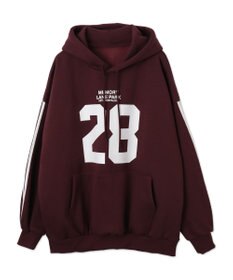 WEGO サイドラインナンバリングパーカー